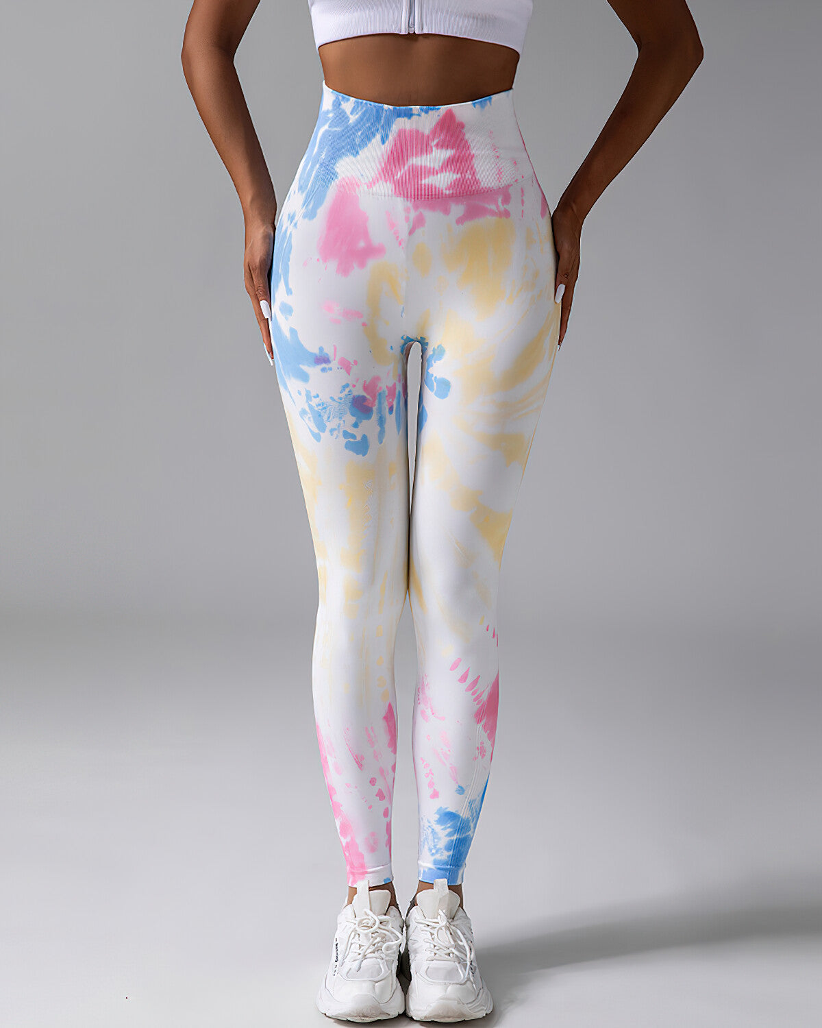 Bellamy Seamless Scrunch Leggings - Cotton Candy