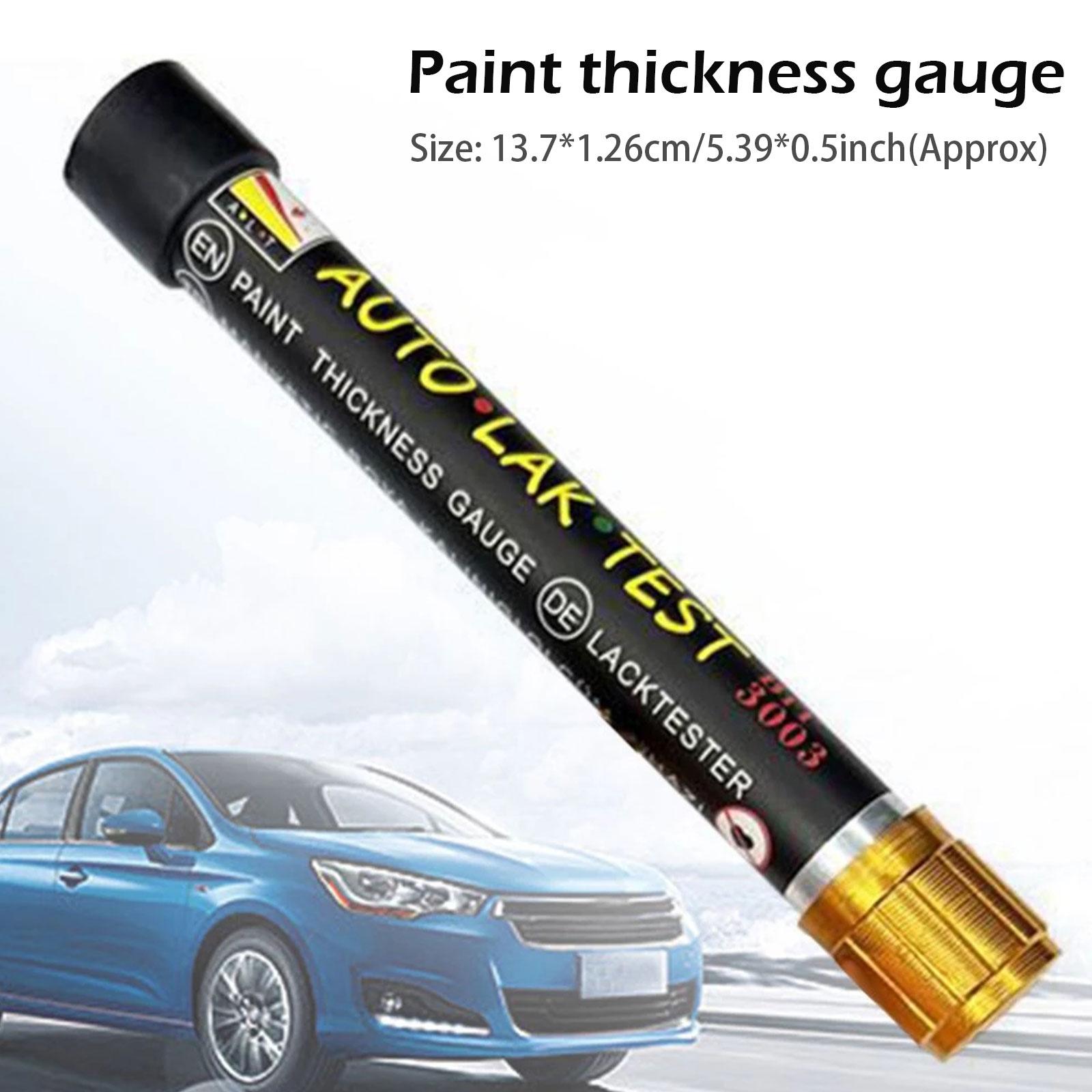 Car Paint Thickness Tester Pen with Scale Portable Car Paint Coating Tester Meter For Car Body Paint Meter Tools