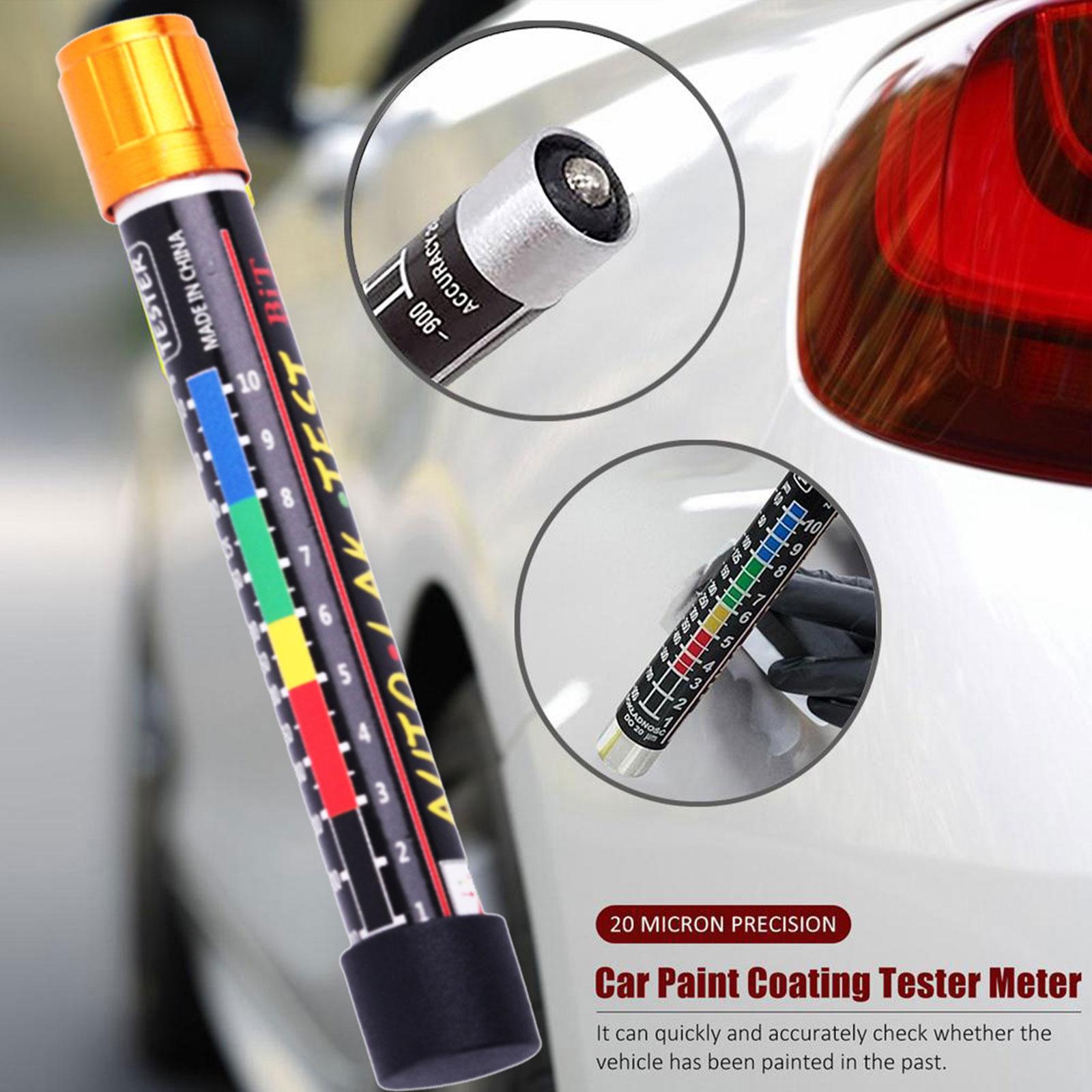 Car Paint Thickness Tester Pen with Scale Portable Car Paint Coating Tester Meter For Car Body Paint Meter Tools