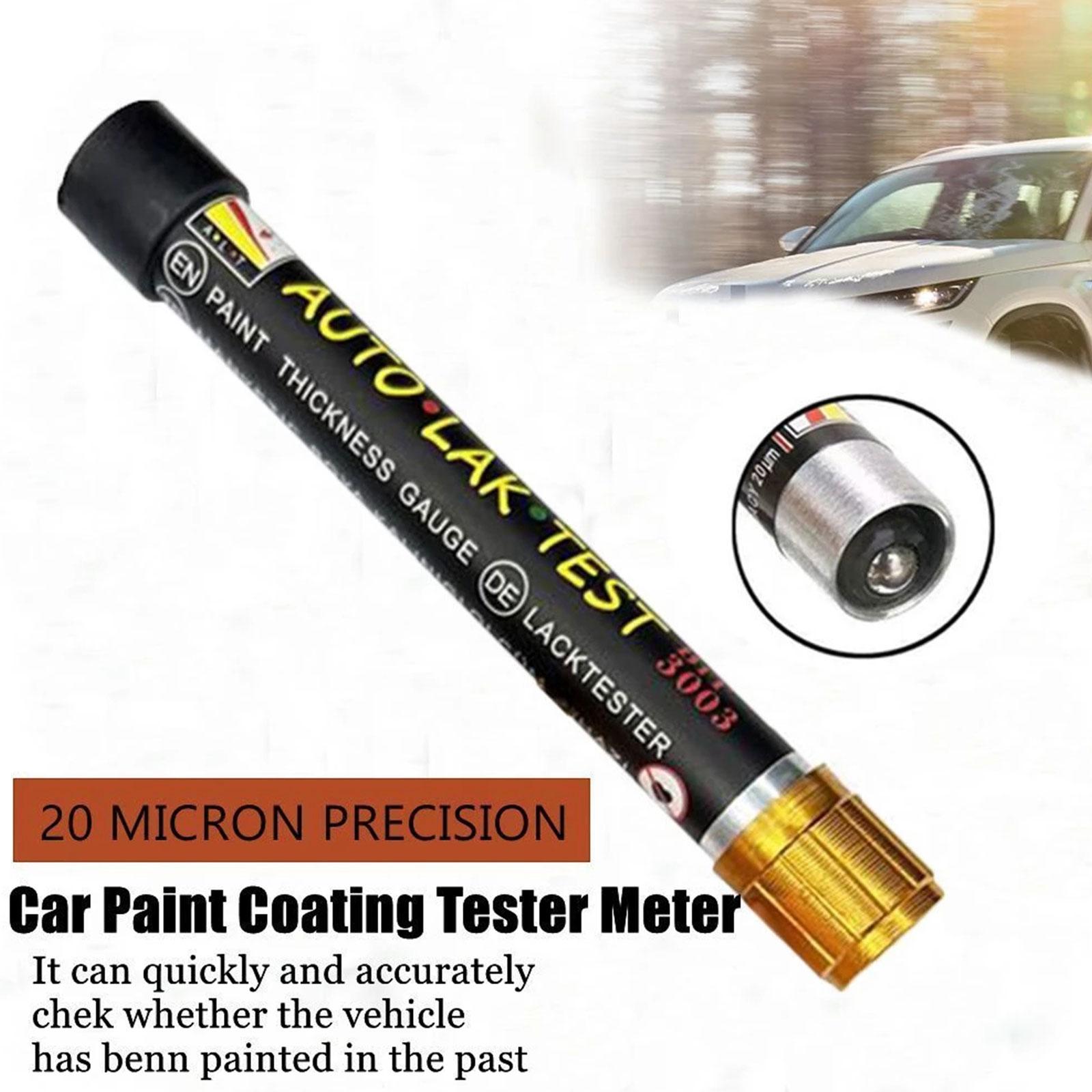 Car Paint Thickness Tester Pen with Scale Portable Car Paint Coating Tester Meter For Car Body Paint Meter Tools