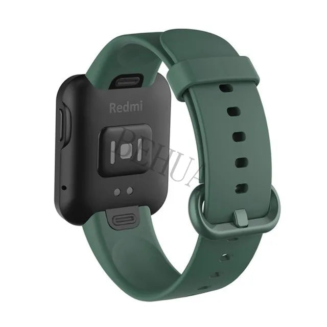 Silicone Band Strap For XiaoMi Mi Watch Lite / For Redmi Watchstrap For Redmi Watch 2 Lite WristBand Bracelet Replacement +Case