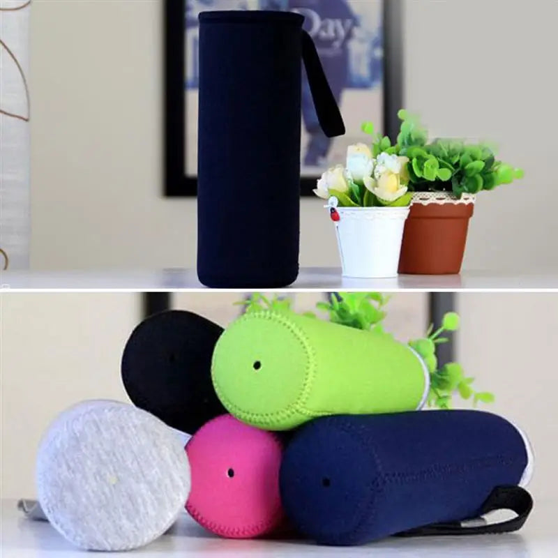 Water Bottle Cover Neoprene Insulator Sleeve Bag Thermos Case Pouch Portable Vacuum Cup Set Sport Camping Accessories