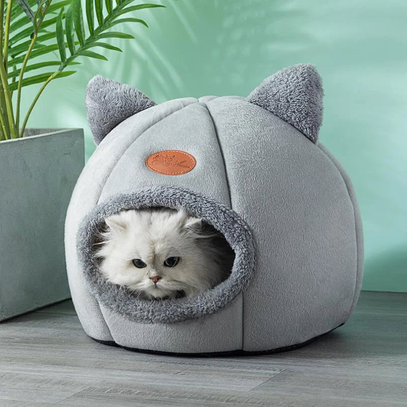 Nuovo letto per gatti Deep Sleep Comfort In Winter Ittle Mat Basket Small Dog House Products Pets Tent Cozy Cave Nest Indoor Cama Gato