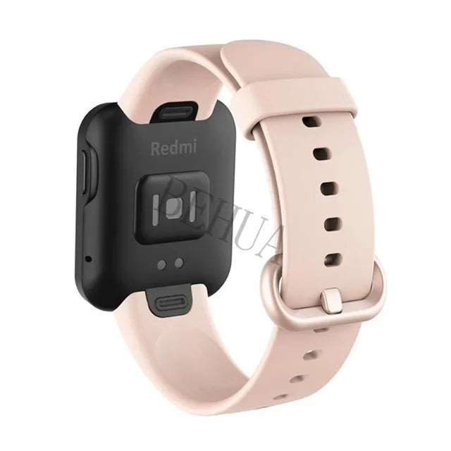 Silicone Band Strap For XiaoMi Mi Watch Lite / For Redmi Watchstrap For Redmi Watch 2 Lite WristBand Bracelet Replacement +Case