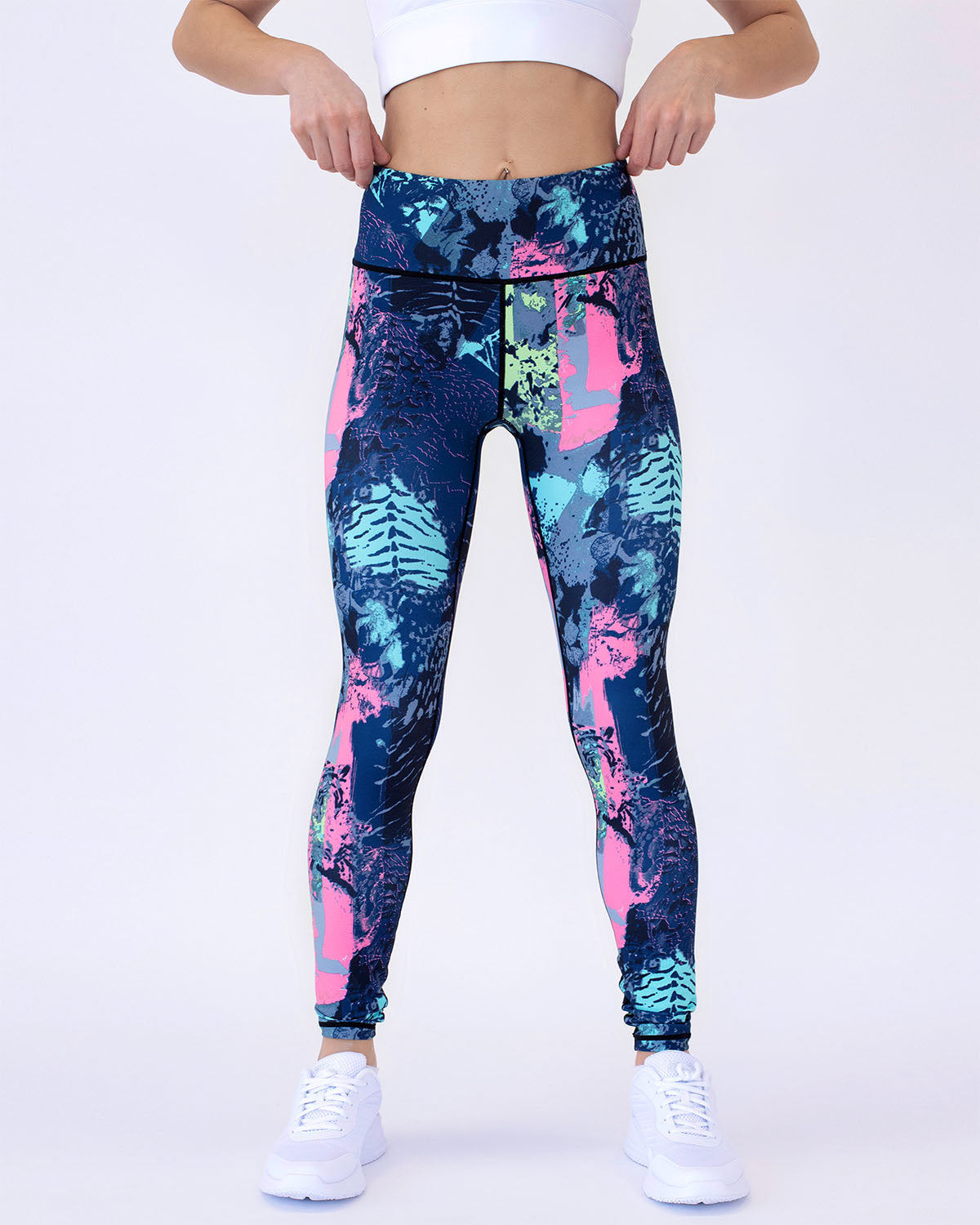 La Peinture Abstract Leggings