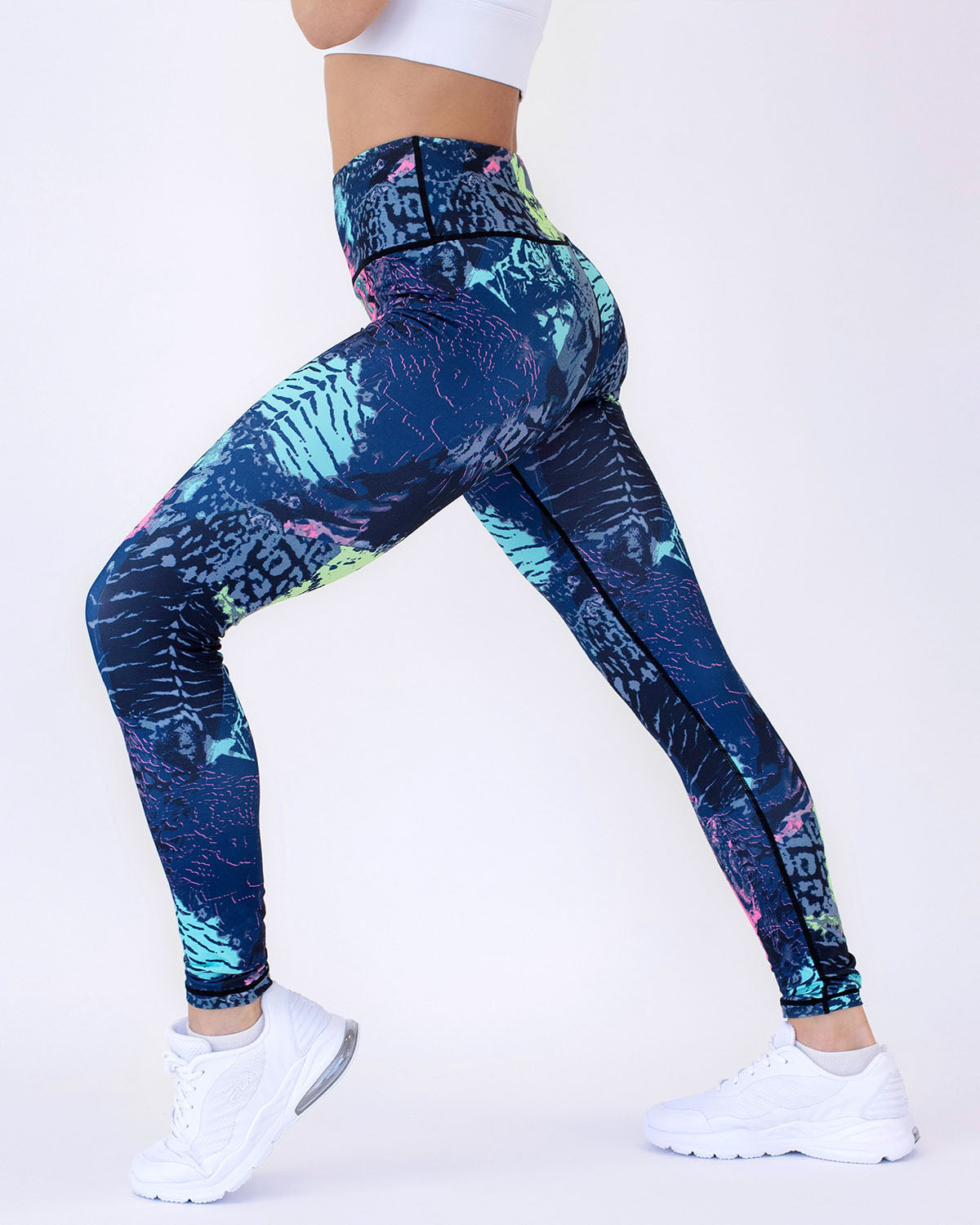 La Peinture Abstract Leggings