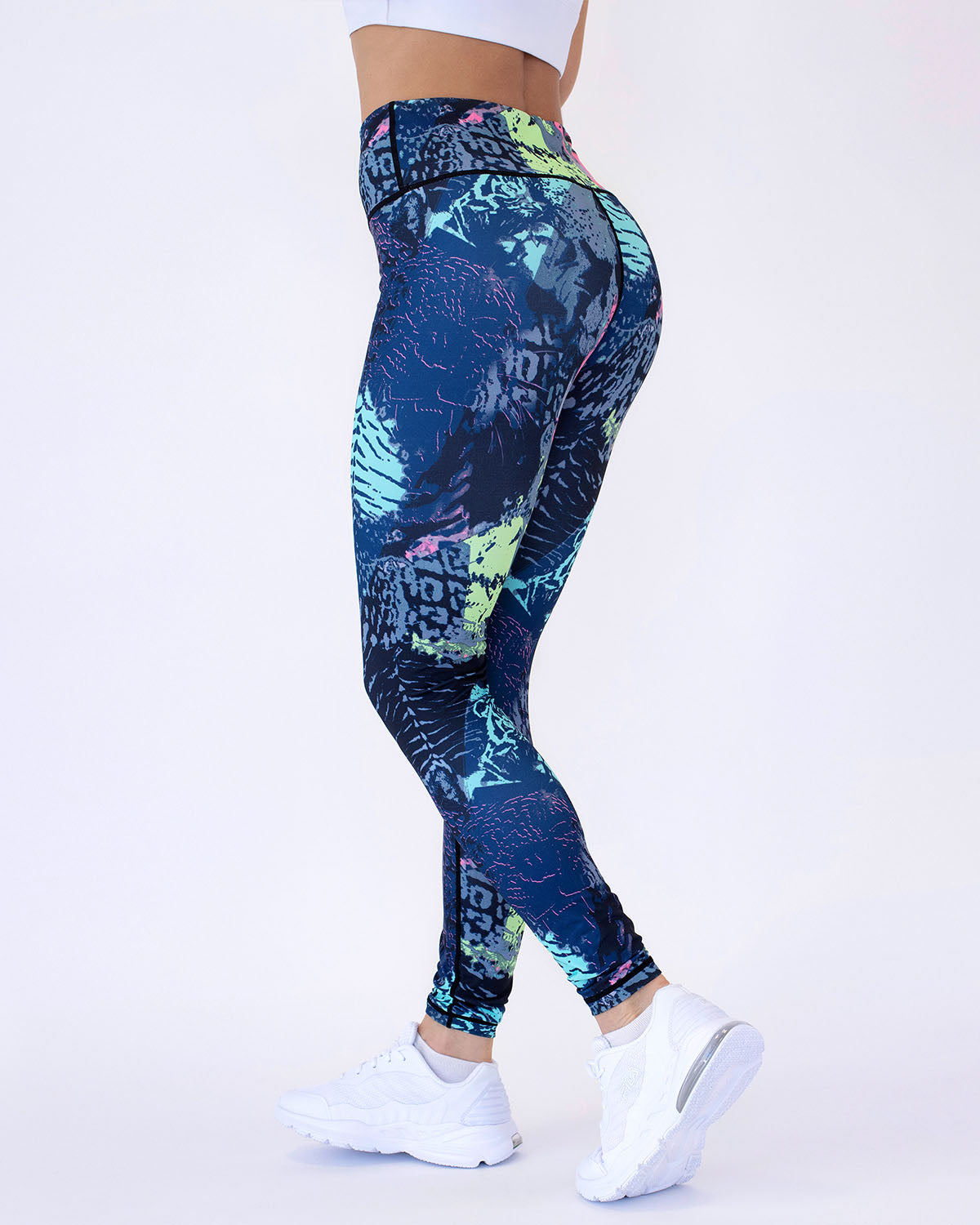 La Peinture Abstract Leggings