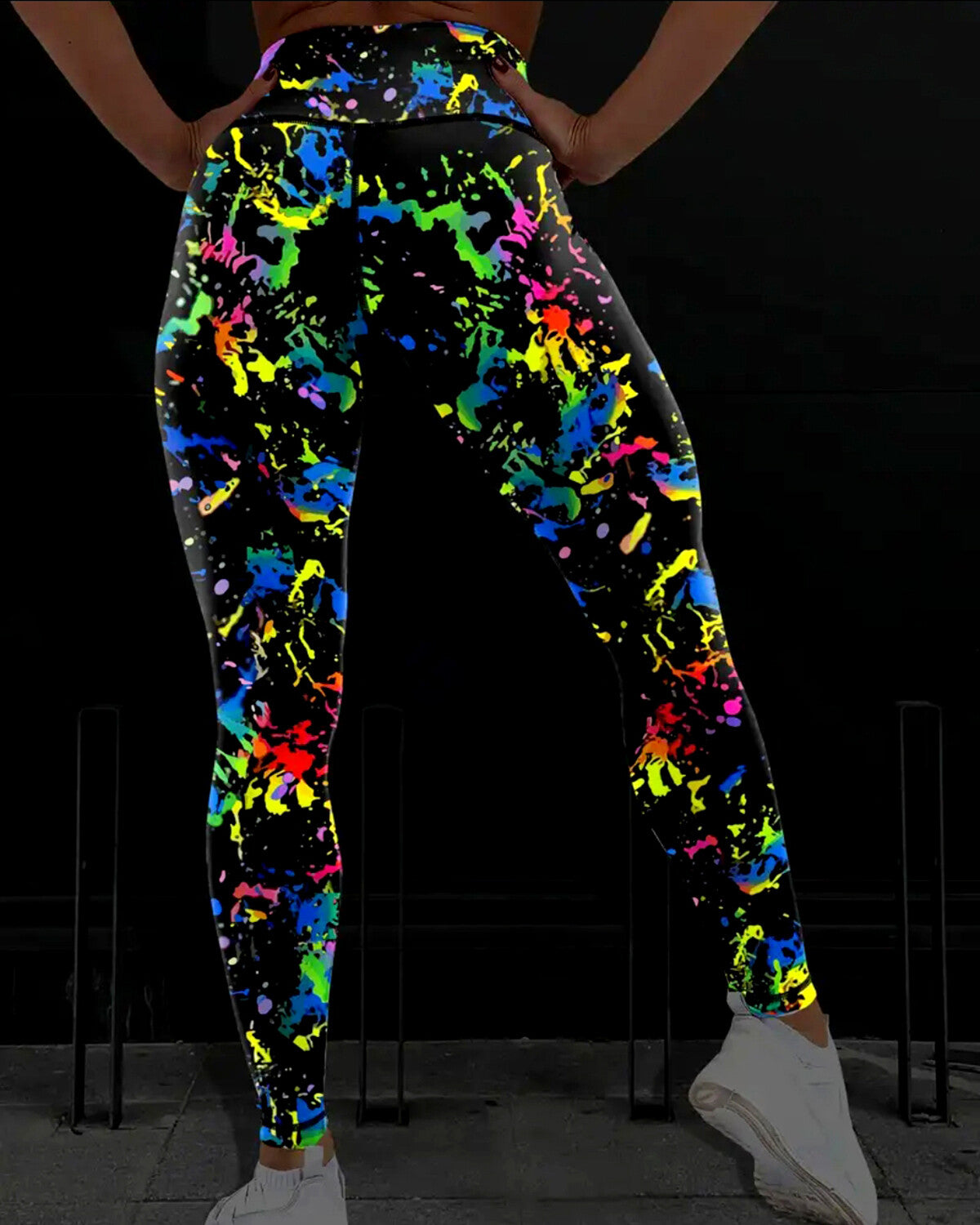 Neon Burst Leggings