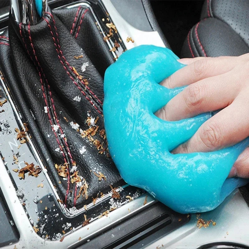 Car Cleaning Gel Slime Magic Mud Auto Interior Computer Keyboard Dirt Clean Dust Remover Gel Car Wash Interior Cleaning Tools