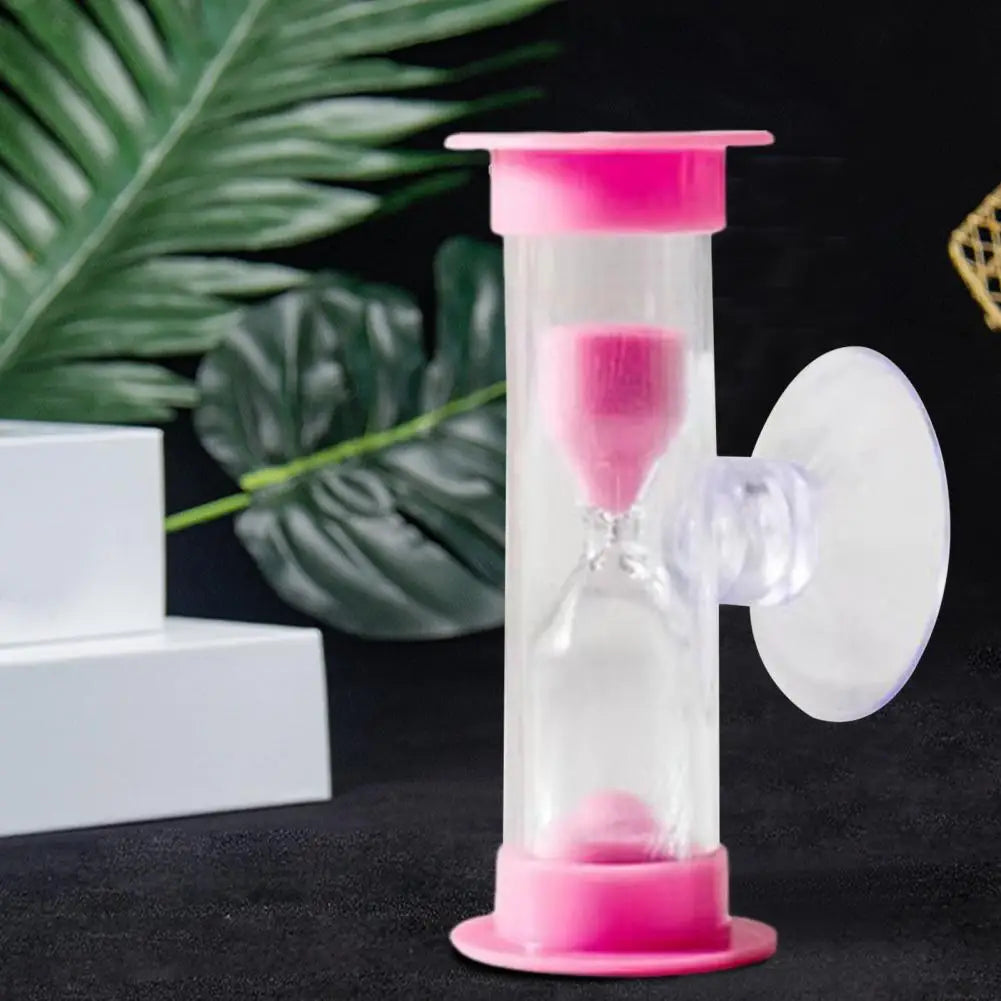 Hourglass Timer for Kids 3-minute Hourglass with Suction Cup Durable 3 Hourglass Timer with Suction Cup for Kids for Children