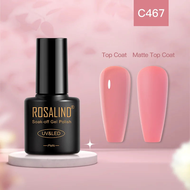 ROSALIND Gel Nail Polish Cat Eye Glitter UV Nail Gel Vernis Semi Permanent Gel Manicure Soak off Base Top Coat Hybrid Varnishes