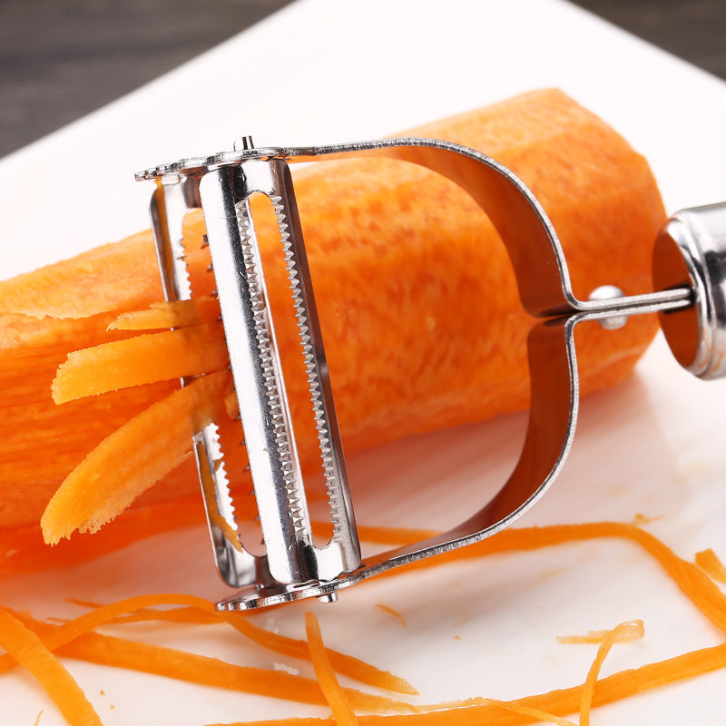 High Quality Stainless Steel Potato Cucumber Carrot Grater Julienne Peeler Vegetables Fruit Peeler Vegetable Slicer