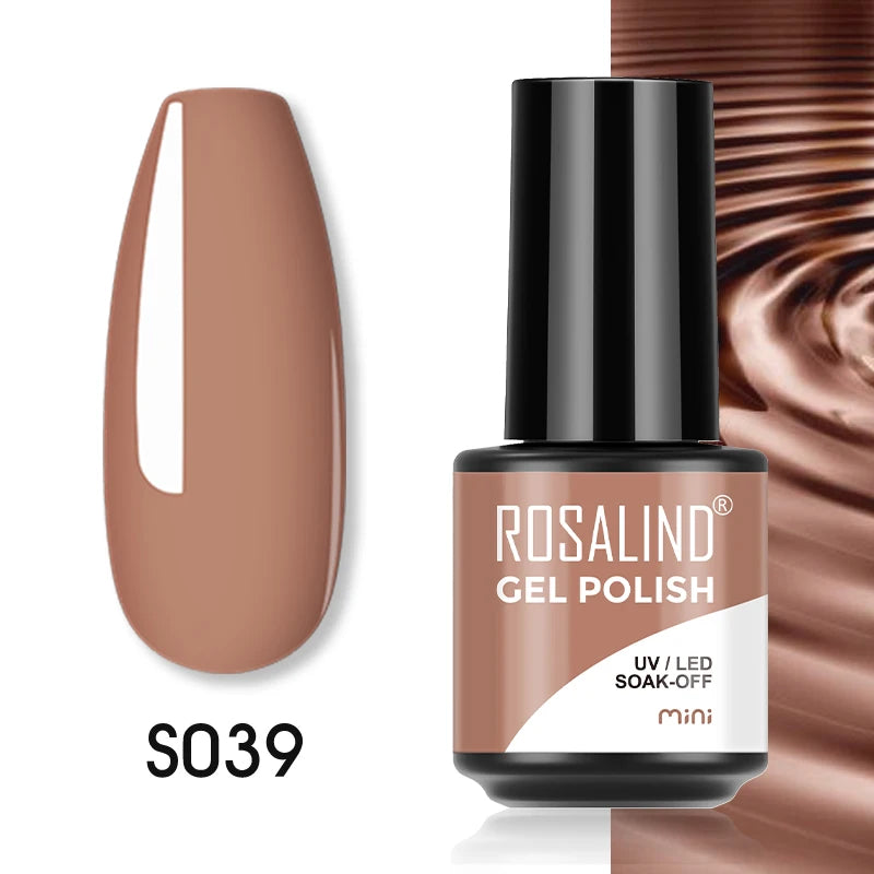 ROSALIND Gel Nail Polish Cat Eye Glitter UV Nail Gel Vernis Semi Permanent Gel Manicure Soak off Base Top Coat Hybrid Varnishes