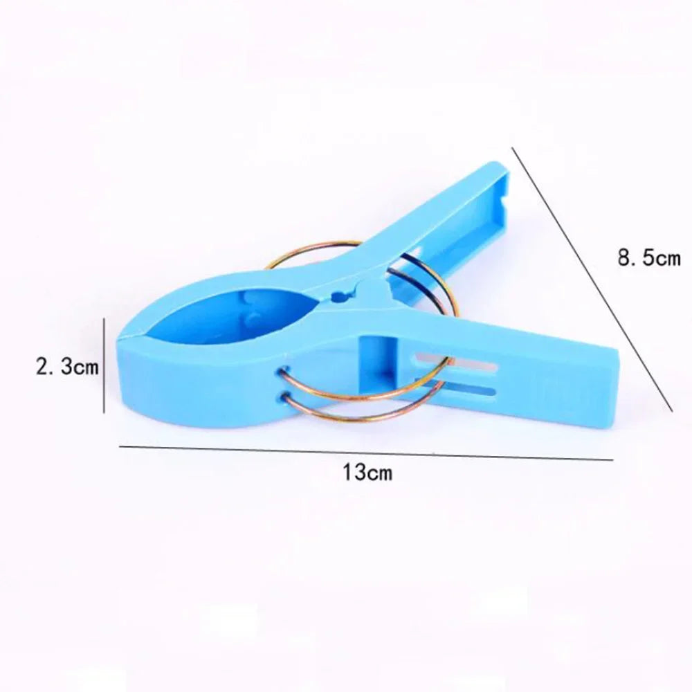 24Pcs Plastic Clothespin Sun Clothes Small Clip Travel Plastic Clip Drying Clothespin Fixed Clothes Windproof Clothespin