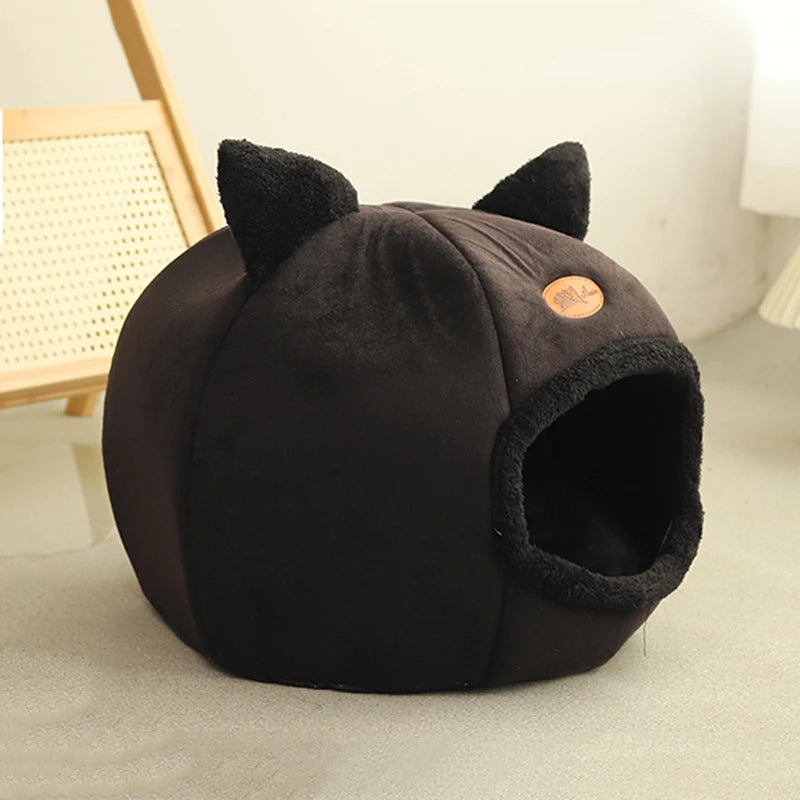 Nuovo letto per gatti Deep Sleep Comfort In Winter Ittle Mat Basket Small Dog House Products Pets Tent Cozy Cave Nest Indoor Cama Gato