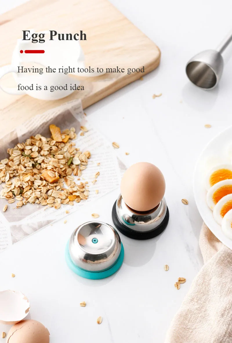 Egg Piercer Stainless Steel Needle Eggs Hole Puncher Kitchen Essentials For Boiled Eggs