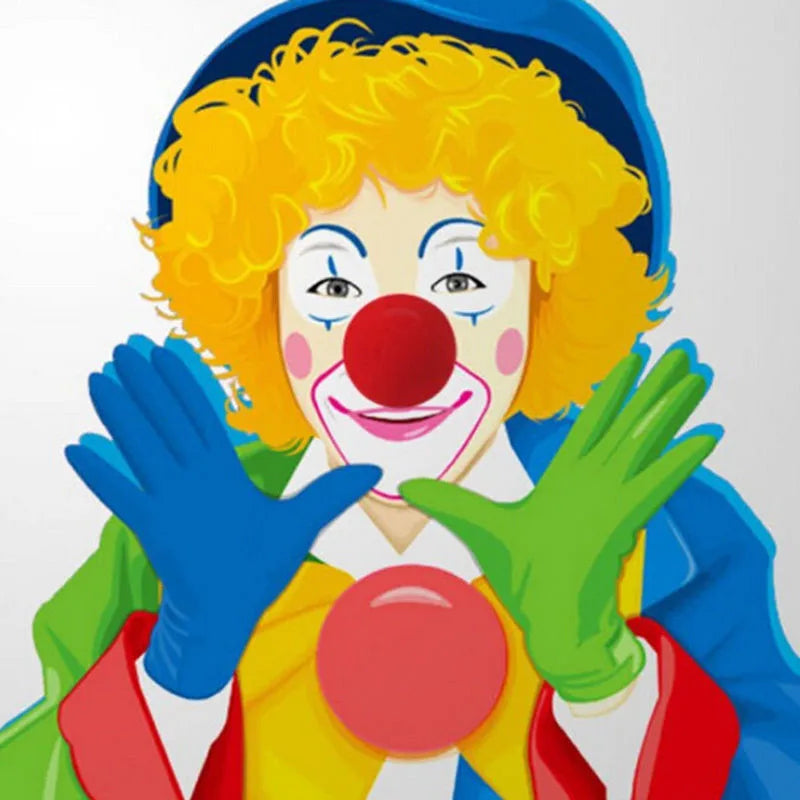 1Pcs Red Clown Nose Clown Magic Sponge Nose Cute Kids Toys For Halloween Christmas Party Masquerade Decoration