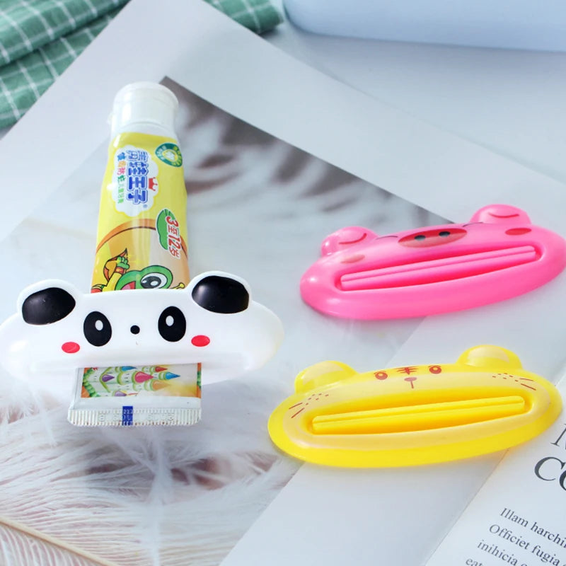 Toothpaste Squeezer Creative Cartoon Animal Shaped Facial Cleanser Squeezer Kitchen Household Lazy Creative Little Tools