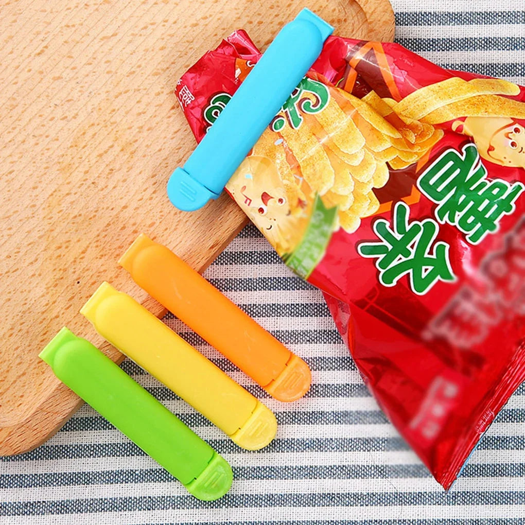 20PCS Random Color Versatile Kitchen Bag Clips Food Snack Organizer Tea Bag Seal Clip Kitchen Tools Durable and Reusable Tools