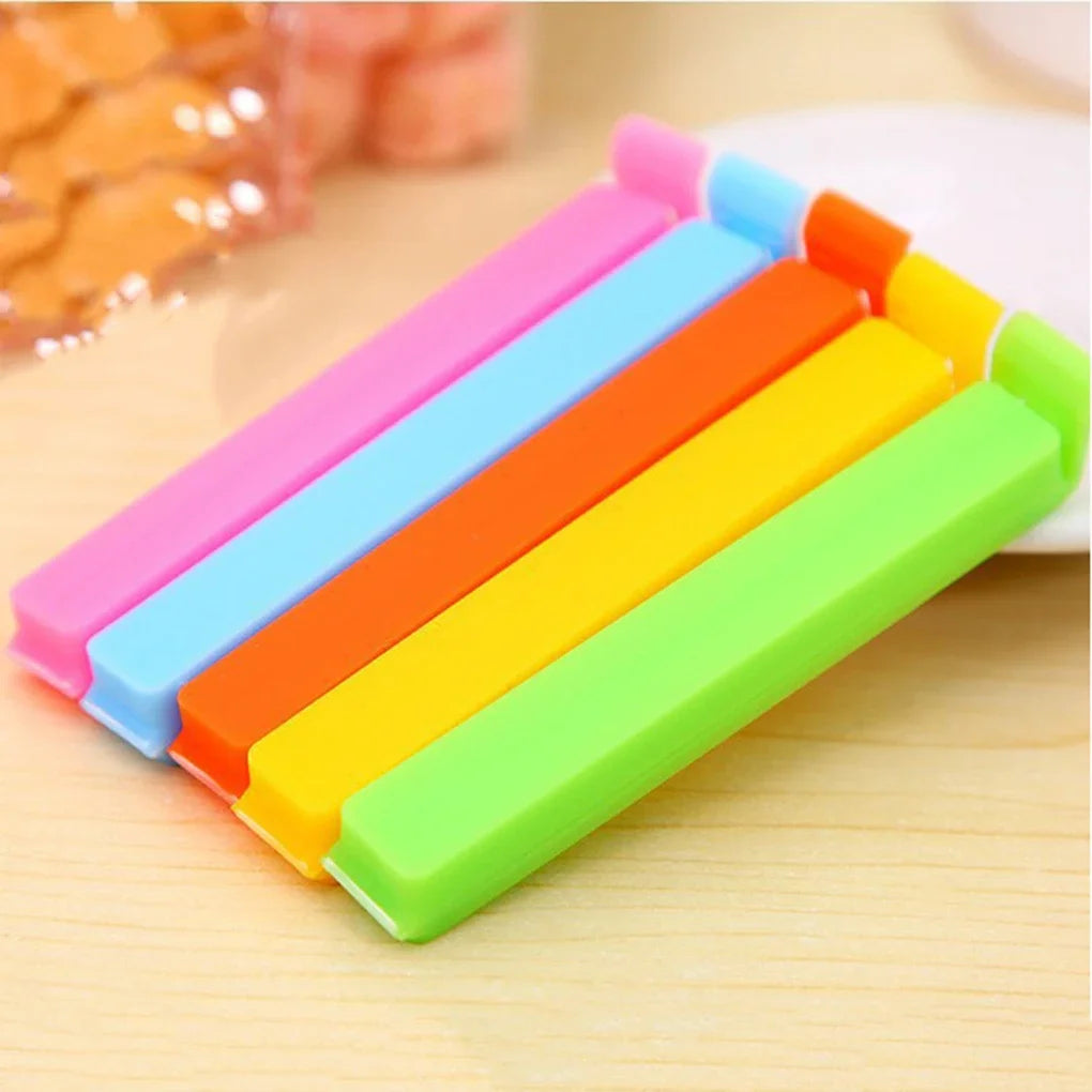 20PCS Random Color Versatile Kitchen Bag Clips Food Snack Organizer Tea Bag Seal Clip Kitchen Tools Durable and Reusable Tools