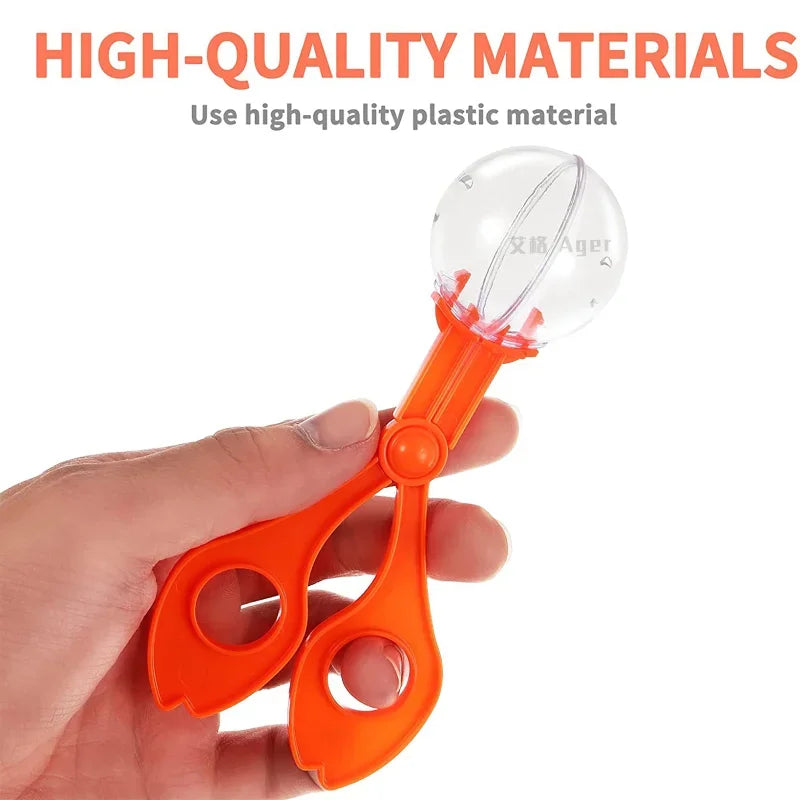 Plastic Tweezers Kids Bug Trap Handy Insect Scissors Clips Exploring Kit  Used Practical Trapping Insect  Toys