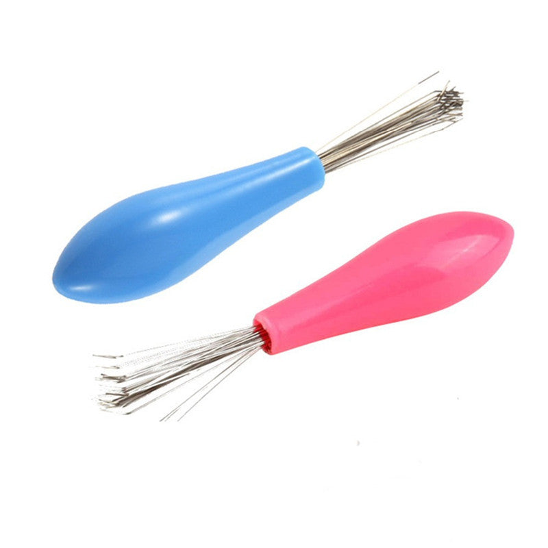 Comb Hair Brush Cleaner Plastic Handle Cleaning Brush Remover Embedded Beauty Tools Cleaning Products Cleaning Supplies