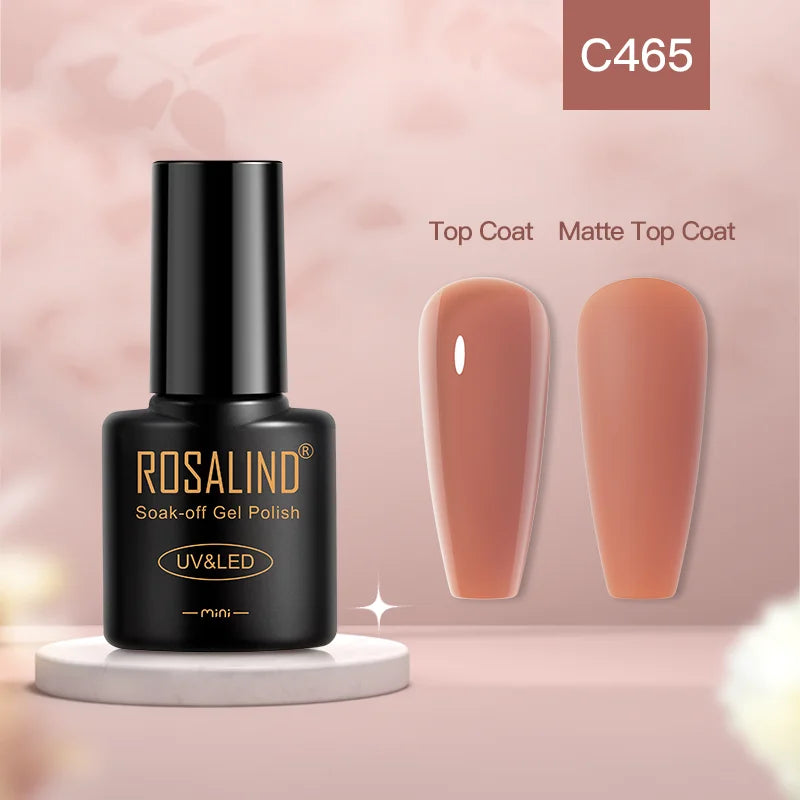 ROSALIND Gel Nail Polish Cat Eye Glitter UV Nail Gel Vernis Semi Permanent Gel Manicure Soak off Base Top Coat Hybrid Varnishes