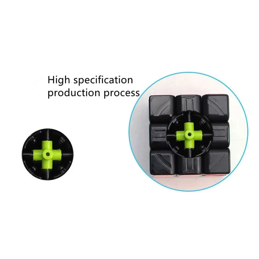 QiYi QiHang 3x3 Magic Cubes White Black Speed Puzzle Professional Cubo Magico Toys Birthday Christmas Gifts For Children