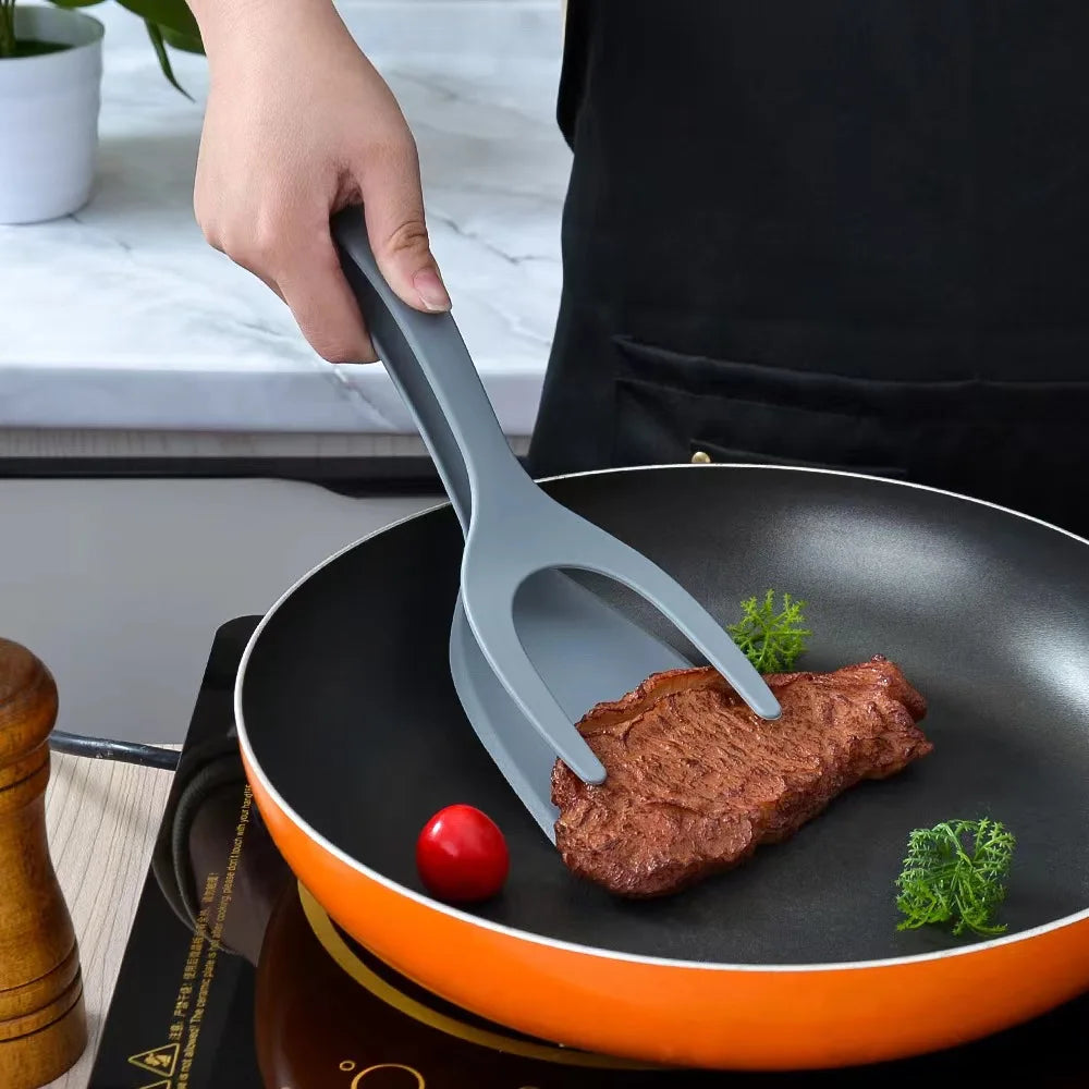 Pancake, Toasted Bread, Fried Egg Clip, Fried Egg Flipping Shovel, Kitchen Tool, Egg Shovel, Beef Steak Shovel, Two In One