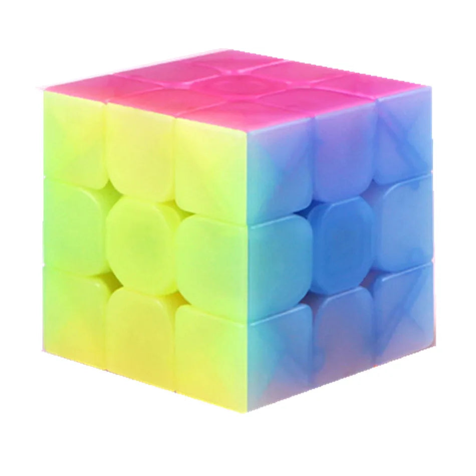 QiYi QiHang 3x3 Magic Cubes White Black Speed Puzzle Professional Cubo Magico Toys Birthday Christmas Gifts For Children