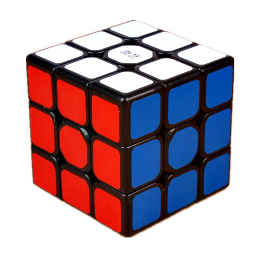 QiYi QiHang 3x3 Magic Cubes White Black Speed Puzzle Professional Cubo Magico Toys Birthday Christmas Gifts For Children