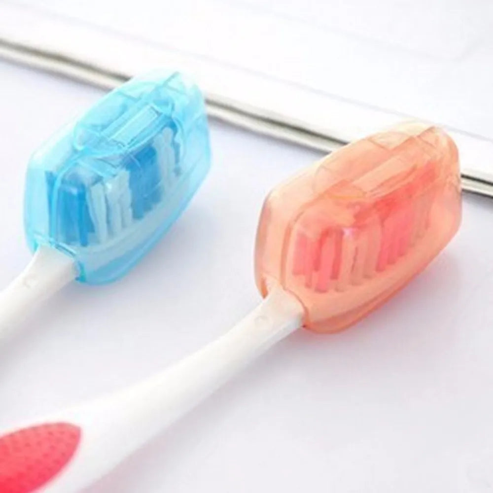 5Pcs/set Portable Toothbrush Cover Holder Health Germproof Toothbrushes Protector Travel Hiking Camping Brush Cap Case