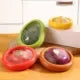 Silicone Fruit Storage Box,Fruit And Vegetable Anti-Oxidation ,Silicone Fruit and Vegetable Set for Fridge Keep Fresh(4 Pcs)