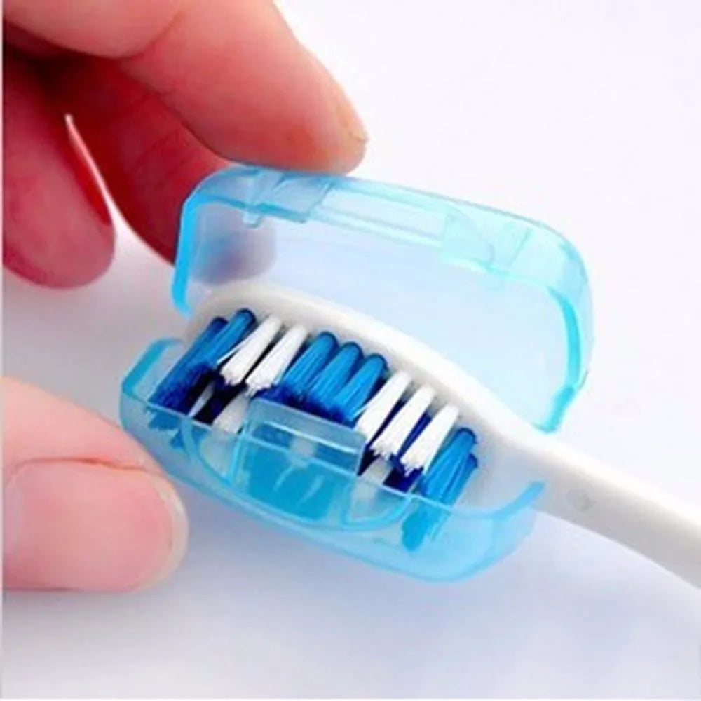 5Pcs/set Portable Toothbrush Cover Holder Health Germproof Toothbrushes Protector Travel Hiking Camping Brush Cap Case