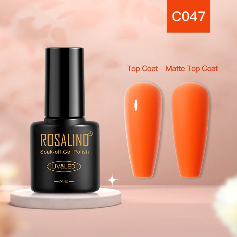 ROSALIND Gel Nail Polish Cat Eye Glitter UV Nail Gel Vernis Semi Permanent Gel Manicure Soak off Base Top Coat Hybrid Varnishes