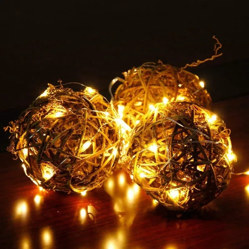 Waterproof USB/Battery LED String Light 5M 10M Copper Wire Fairy Garland Light Lamp for Christmas Wedding Party Holiday Lighting