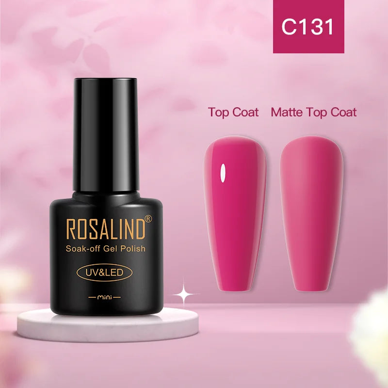 ROSALIND Gel Nail Polish Cat Eye Glitter UV Nail Gel Vernis Semi Permanent Gel Manicure Soak off Base Top Coat Hybrid Varnishes