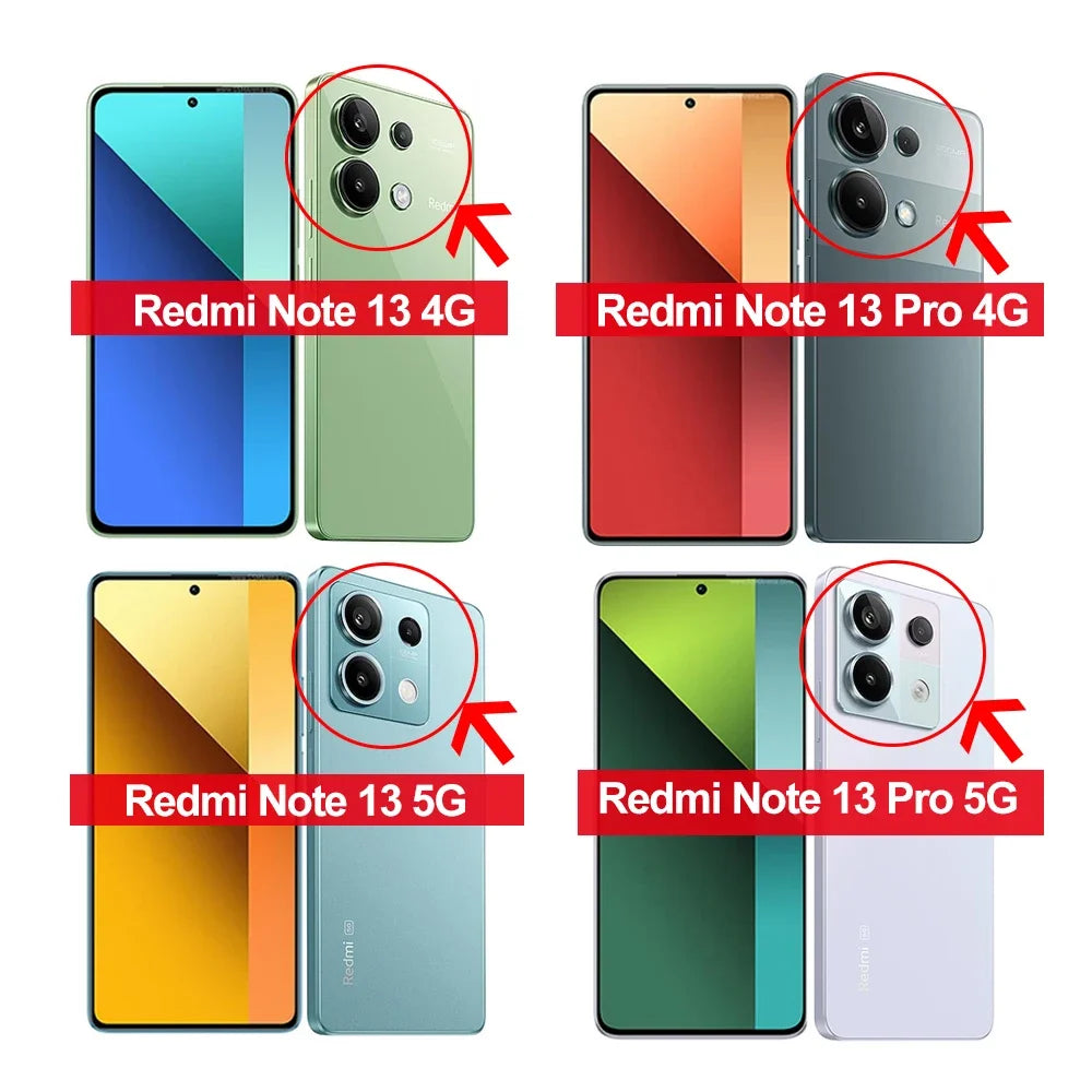 Original  Liquid Silicone Phone Case For Xiaomi Redmi Note 13 13Pro Note13 Pro ＋ Note13Pro Plus 5G Shockproof Back Cover