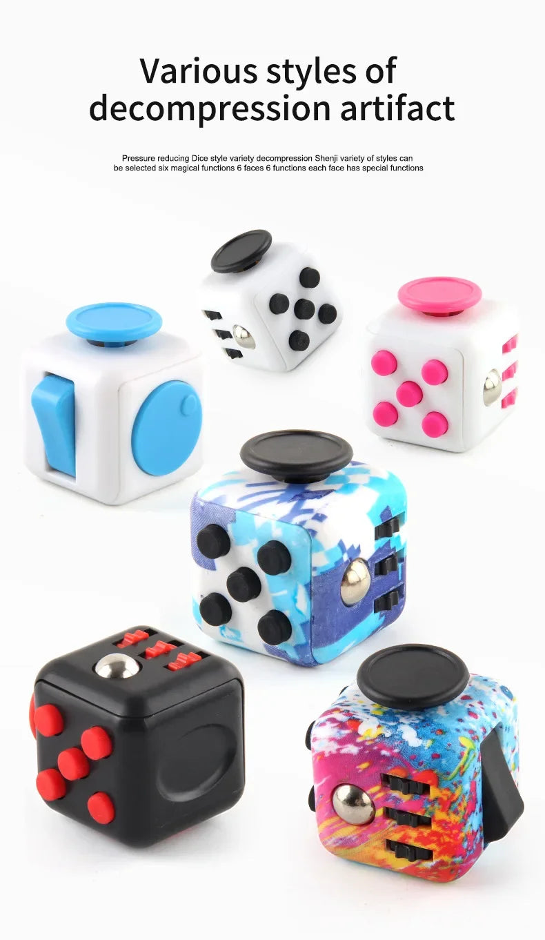 Fidget Decompression toy Infinity Stress cubes Antistress Toys Anti-stress Kids Anti Stress Games For Adults antistress anxiety