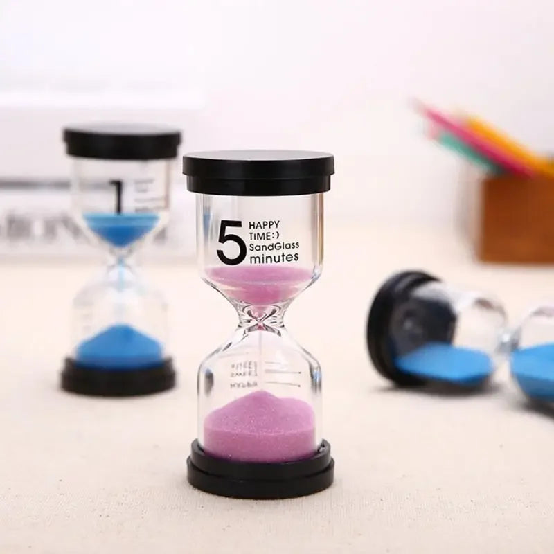 1/5/10/15/30 Minutes Sand Watch Hourglass Sandglass Sand Cook Clock Children Gift Sand Timer Home Decoration