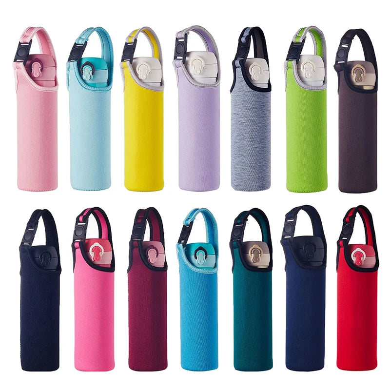 500ml New Portable Heat Insulated Cup Sleeve Case Travel Water Bottle Covers Protector Storage Bag Thermos Cover