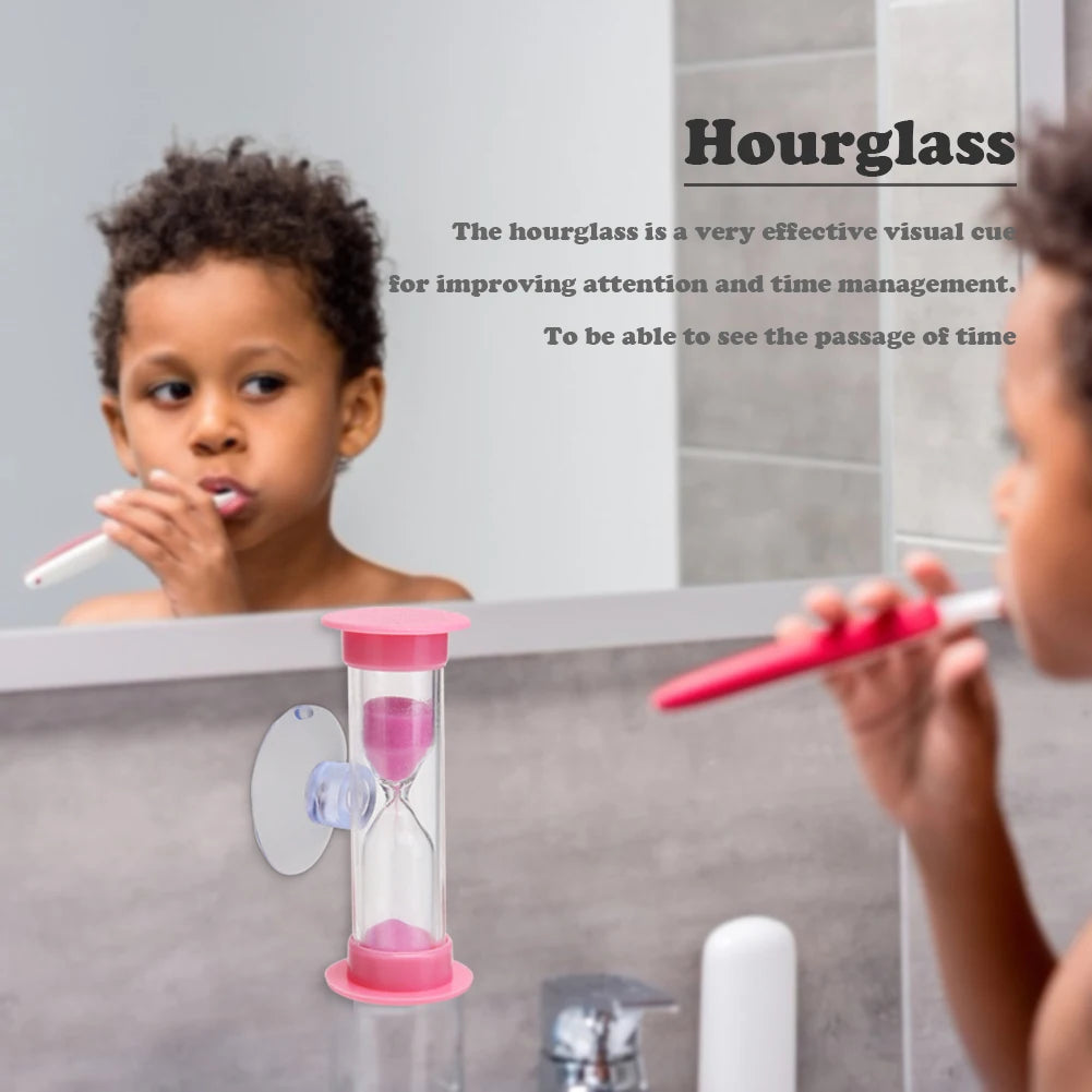 2/3 Minute Colorful Hourglass Sandglass Sand Clock Timers Sand Timer Shower Timer Tooth Brushing Timer Children Home Decors