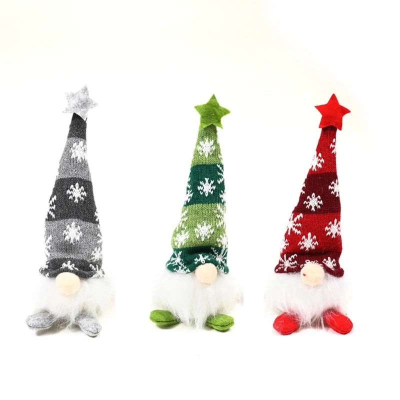 New 6 Styles Glowing Gnome Christmas Faceless Doll Merry Christmas Home Decoration Navidad Natal Gift  New Year Christmas Gifts