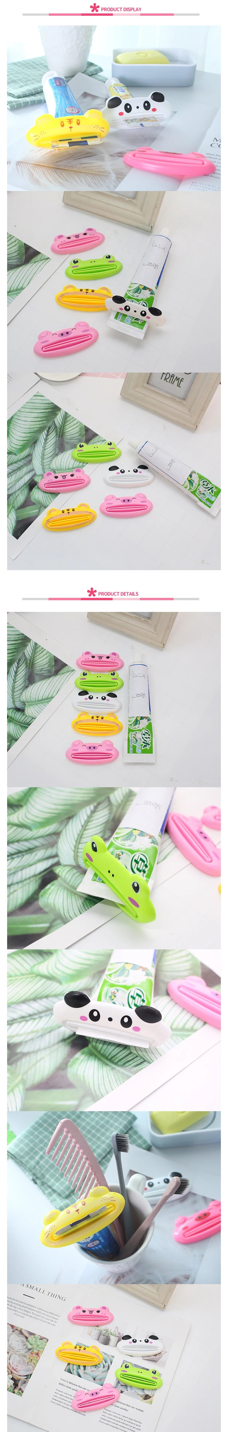 Toothpaste Squeezer Creative Cartoon Animal Shaped Facial Cleanser Squeezer Kitchen Household Lazy Creative Little Tools