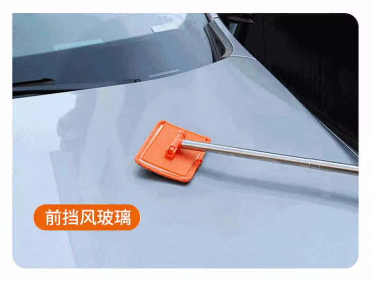 1pcs Universally Car Front Windshield Defogging Brush Telescopic Long Handle Car Household Glass Clean Brushes Dust Remover Tool