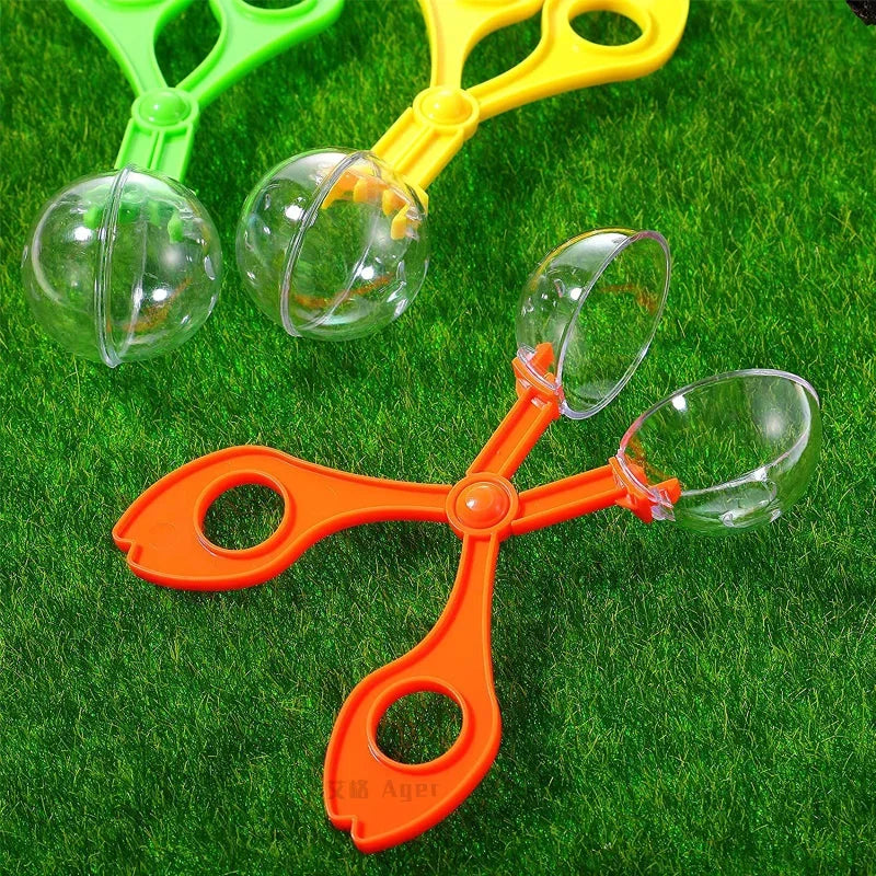 Plastic Tweezers Kids Bug Trap Handy Insect Scissors Clips Exploring Kit  Used Practical Trapping Insect  Toys