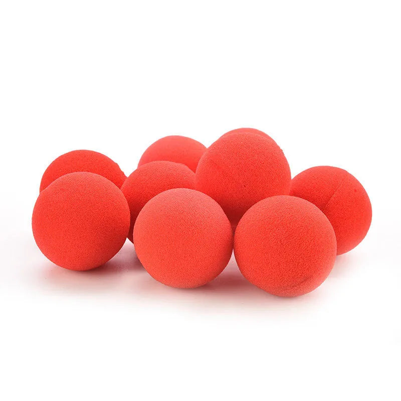 1Pcs Red Clown Nose Clown Magic Sponge Nose Cute Kids Toys For Halloween Christmas Party Masquerade Decoration