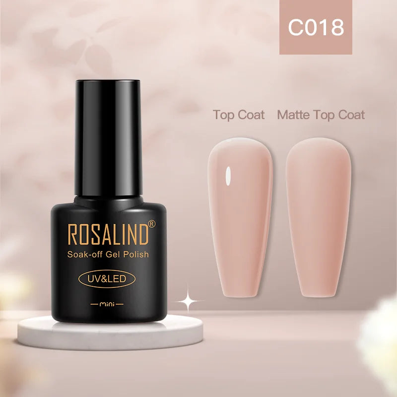 ROSALIND Gel Nail Polish Cat Eye Glitter UV Nail Gel Vernis Semi Permanent Gel Manicure Soak off Base Top Coat Hybrid Varnishes