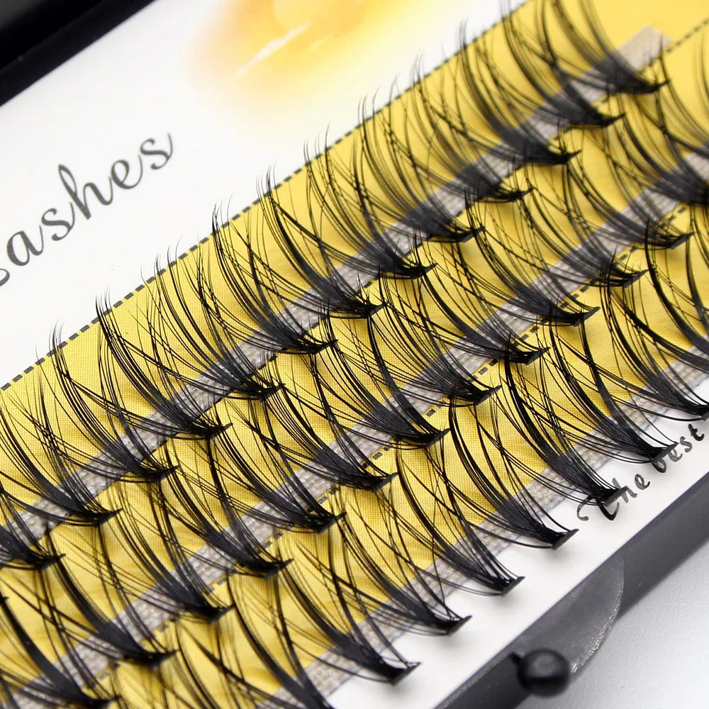 Moonlily Soft Mink 20D/30D/40D Lashes Cluster Eyelash Extension Natural Long 3D Volume Effect Faux Bunche Individual Makeup