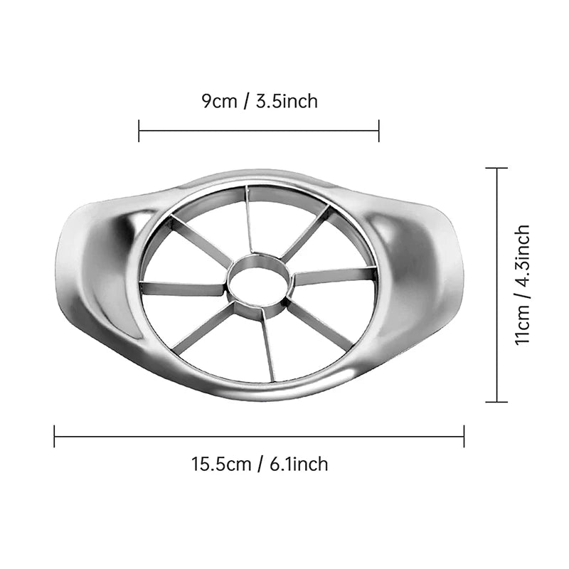 Stainless Steel Apple Slicer Fruit Cutter Fruit Cutter Stainless Steel 3-in-1 Stainless Steel Apple Corer Peeler Apple Cutter